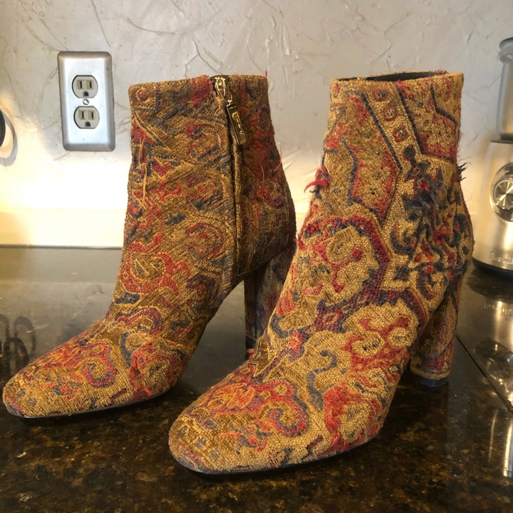 Tapestry Saint Laurent Boots - Picture 2 of 8
